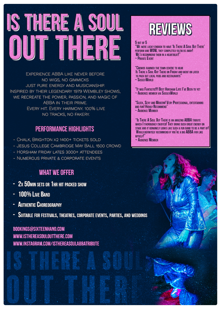Electronic press kit for Is There a Soul Out There